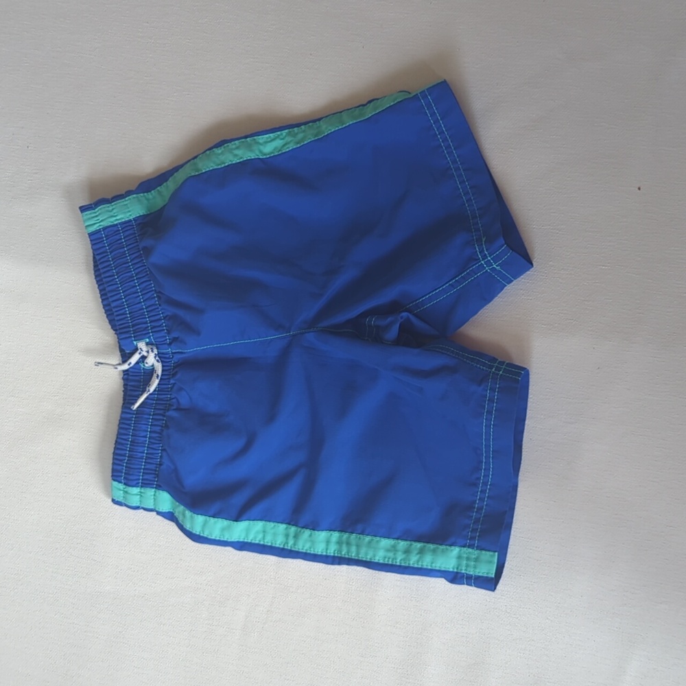 Old Navy Boys Blue Swim Shorts Size 6-7